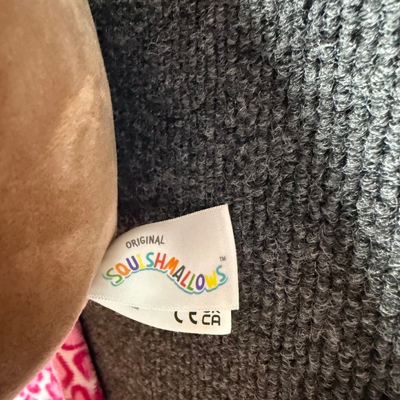 Girls Valentines Gift: Pink Heart Terry Wrap Robe L / XL 8 & Squishmallows - Picture 5 of 10